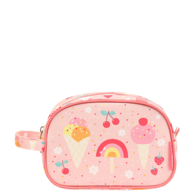 A Little Lovely Company Jules Toiletry Bag ice-cream