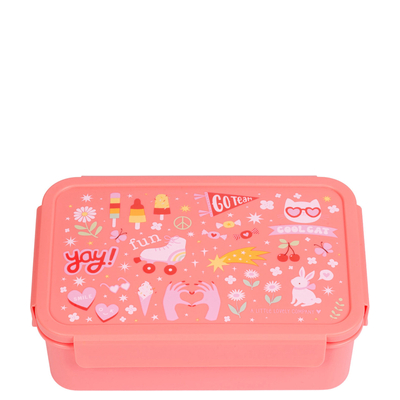 A Little Lovely Company Robin Bento Lunchbox fun