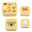 A Little Lovely Company Charlie Lunch & Snack Box animal friends