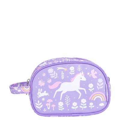A Little Lovely Company Jules Toiletry Bag unicorn dreams