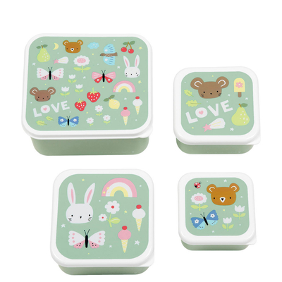 A Little Lovely Company Charlie Lunch & Snack Box joy