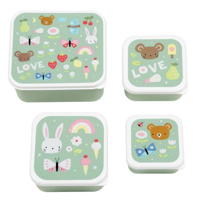A Little Lovely Company Charlie Lunch & Snack Box joy