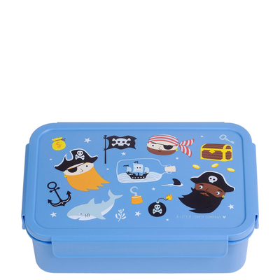 A Little Lovely Company Robin Bento Lunchbox pirates