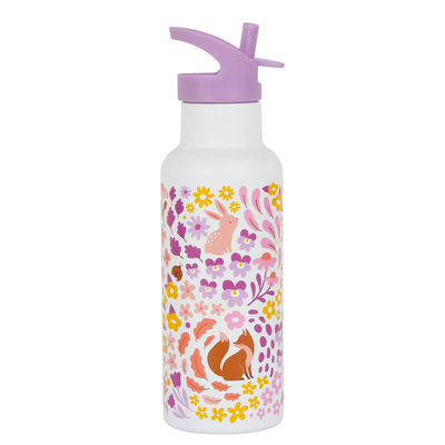 A Little Lovely Company Alex Water Bottle XL flower garden