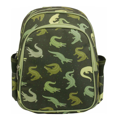 A Little Lovely Company Noa Backpack crocodiles