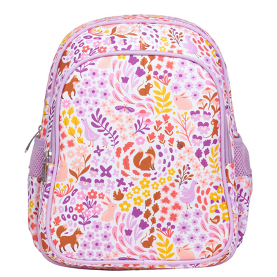 A Little Lovely Company Noa Backpack flower garden