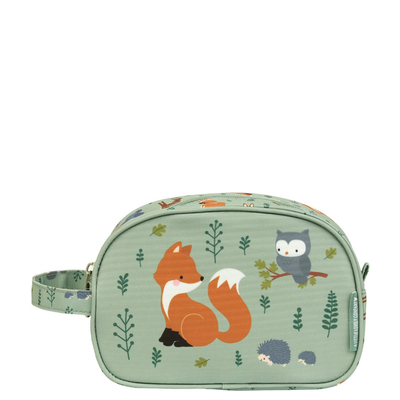 A Little Lovely Company Jules Toiletry Bag forest friends