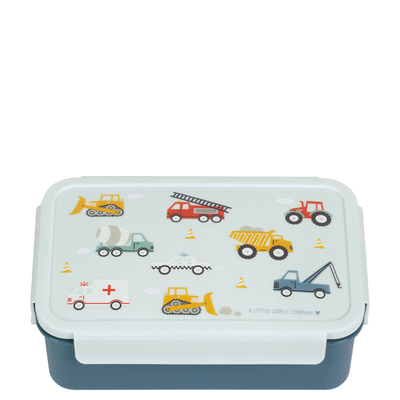A Little Lovely Company Robin Bento Lunchbox vehicles