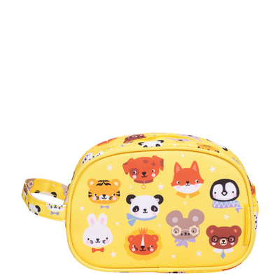 A Little Lovely Company Jules Toiletry Bag animal friends
