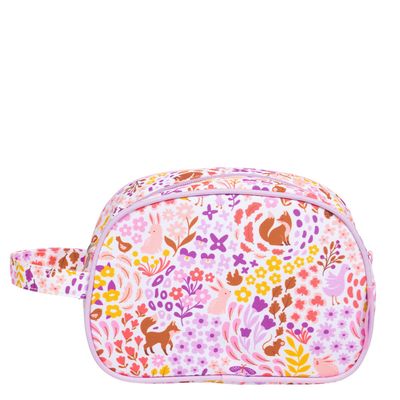 A Little Lovely Company Jules Toiletry Bag flower garden