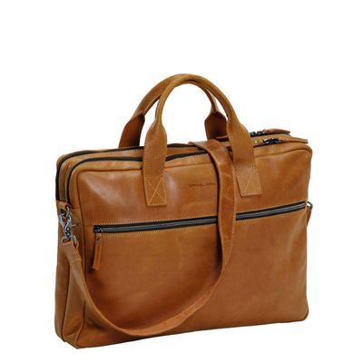 Daniel Ray Armidale Laptopbag cognac