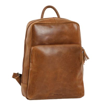 Daniel Ray Bachus Laptopbag cognac