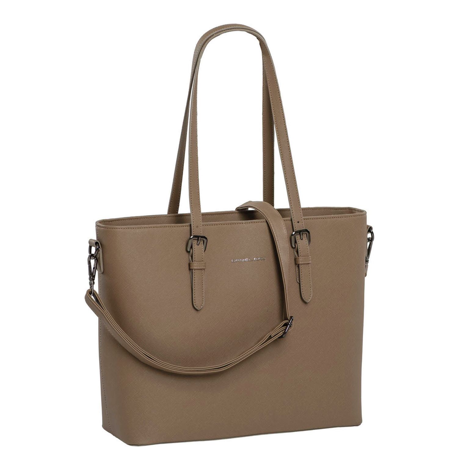 Daniel Ray shopper grijs en taupe