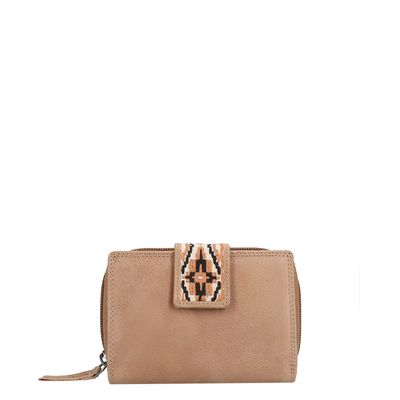 Hide & Stitches Next Navajo Wallet sand