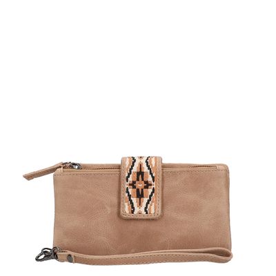 Hide & Stitches Next Navajo Wallet sand