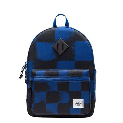 Herschel Supply Co. Heritage Kids Backpack stencil checker sodalite blue