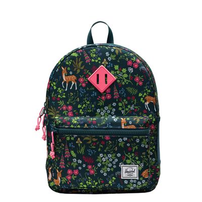 Herschel Supply Co. Heritage Kids Backpack deer woodland dark sea