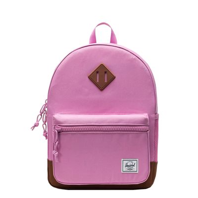 Herschel Supply Co. Heritage Kids Backpack opera mauve-saddle brown