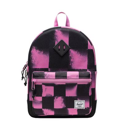 Herschel Supply Co. Heritage Kids Backpack stencil checker opera mauve