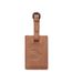 Travelbags Luggage Tag cognac