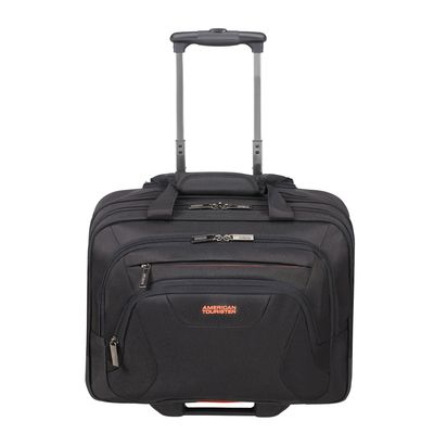American Tourister At Work Rolling Tote 15.6" black/orange