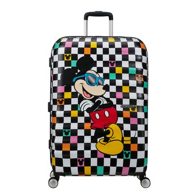 American Tourister Wavebreaker Disney Spinner 77 cm Mickey Check