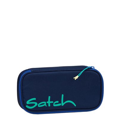 Satch Pencil Box crossed blue
