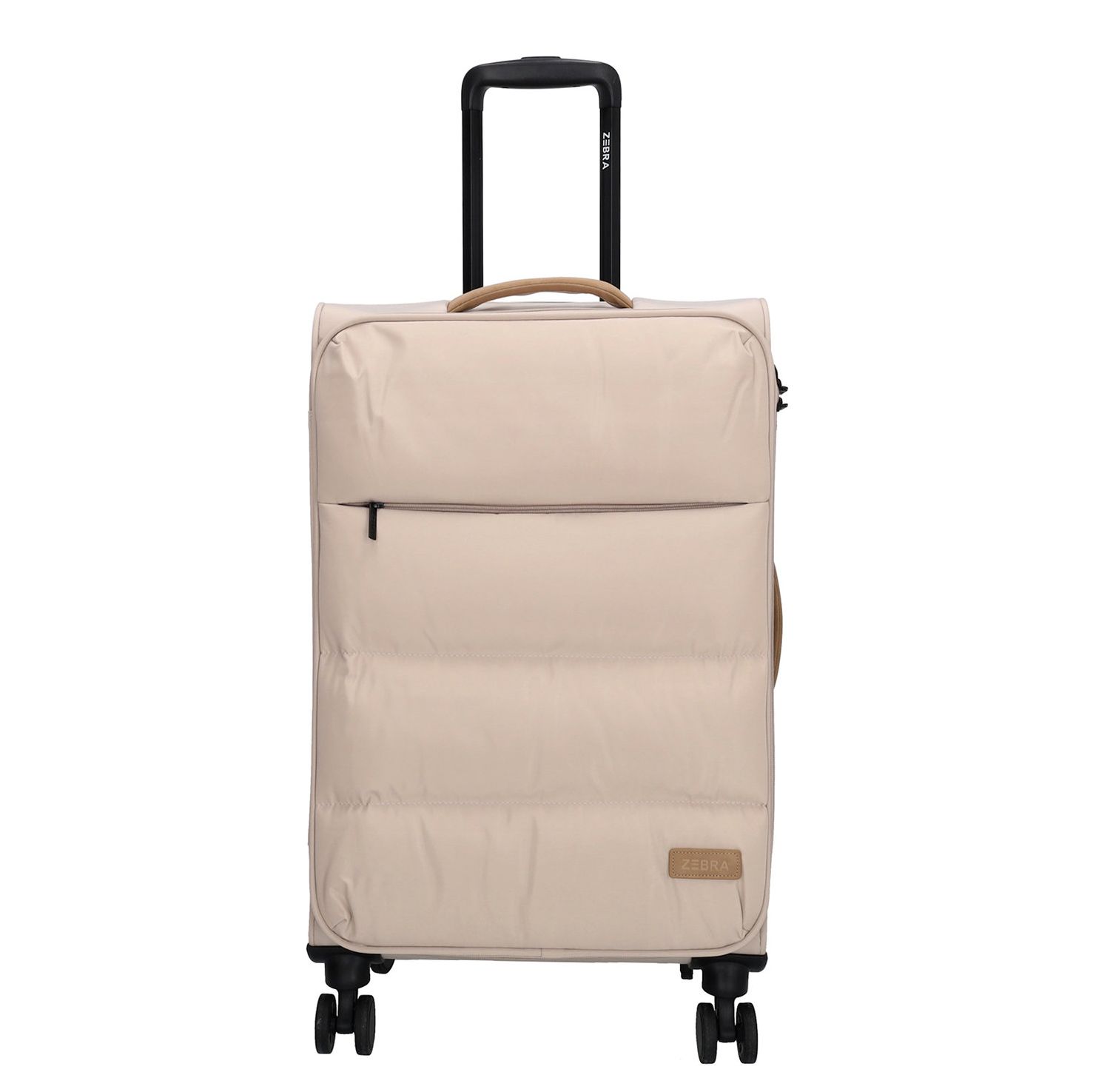 Zebra Trends Zachte Koffers grijs en taupe