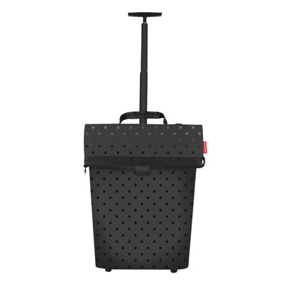 Reisenthel Shopping Trolley M Frame glossy dots black