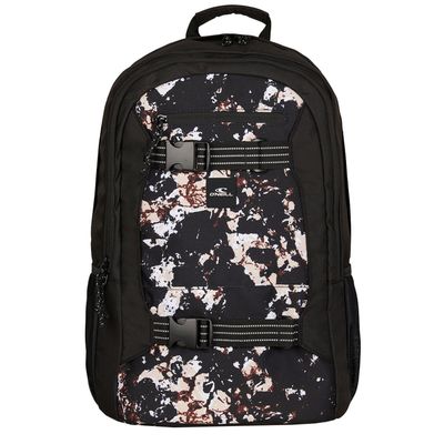 O'Neill Boarder Backpack black / beige quarry