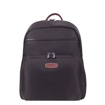 Hexagona DiversitΓ© Laptop Backpack M dark brown