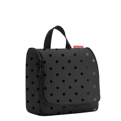 Reisenthel Kids Toiletbag glossy dots black