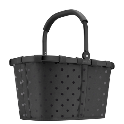 Reisenthel Shopping Carrybag Frame glossy dots black