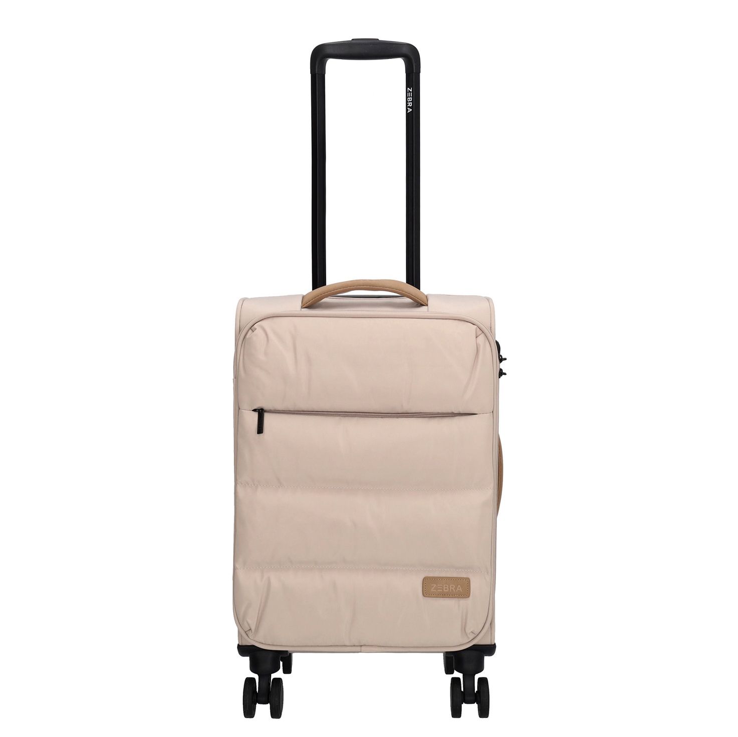 Zebra Trends Zachte Koffers grijs en taupe