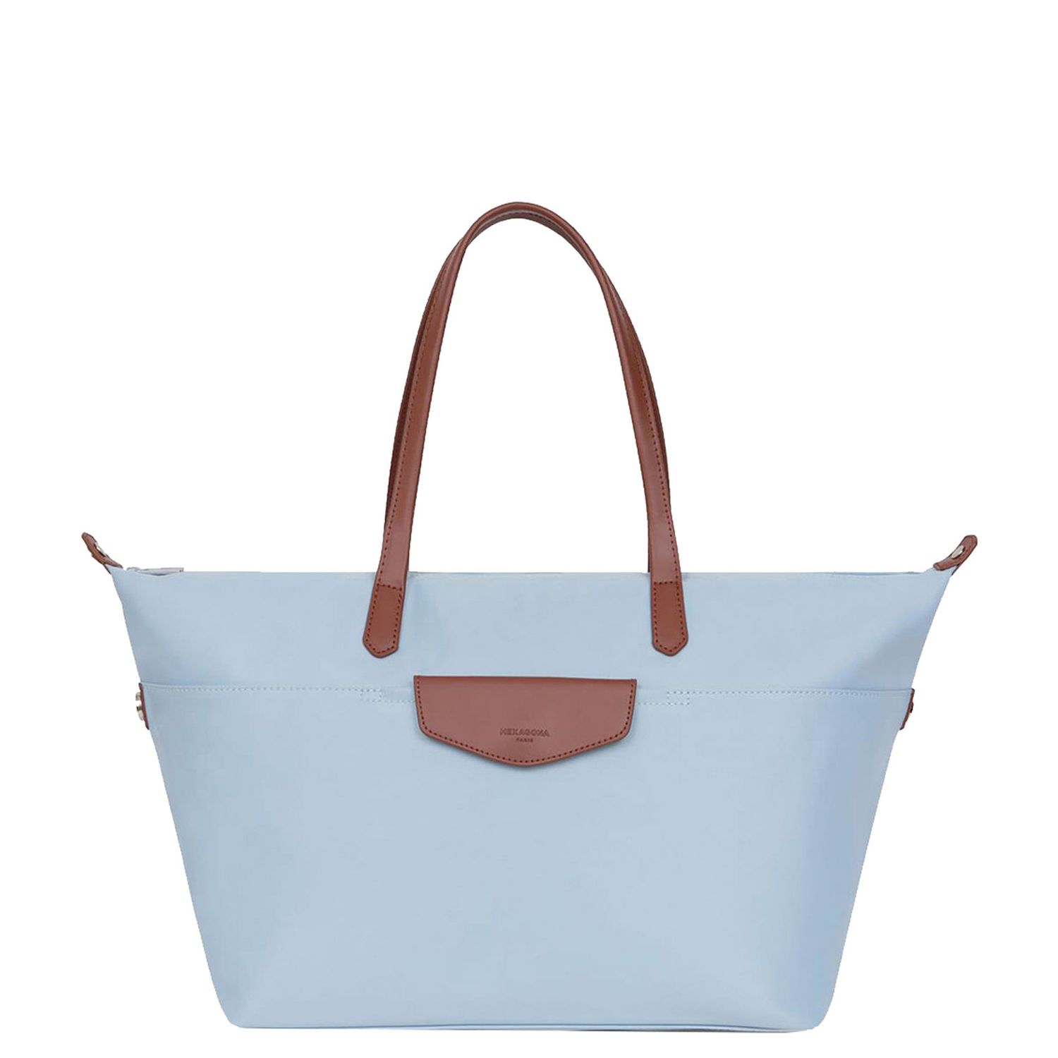 Hexagona shopper blauw