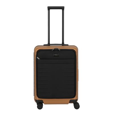 TITAN Overseas 4 Wheel Cabin Spinner Frontpocket canyon bronze