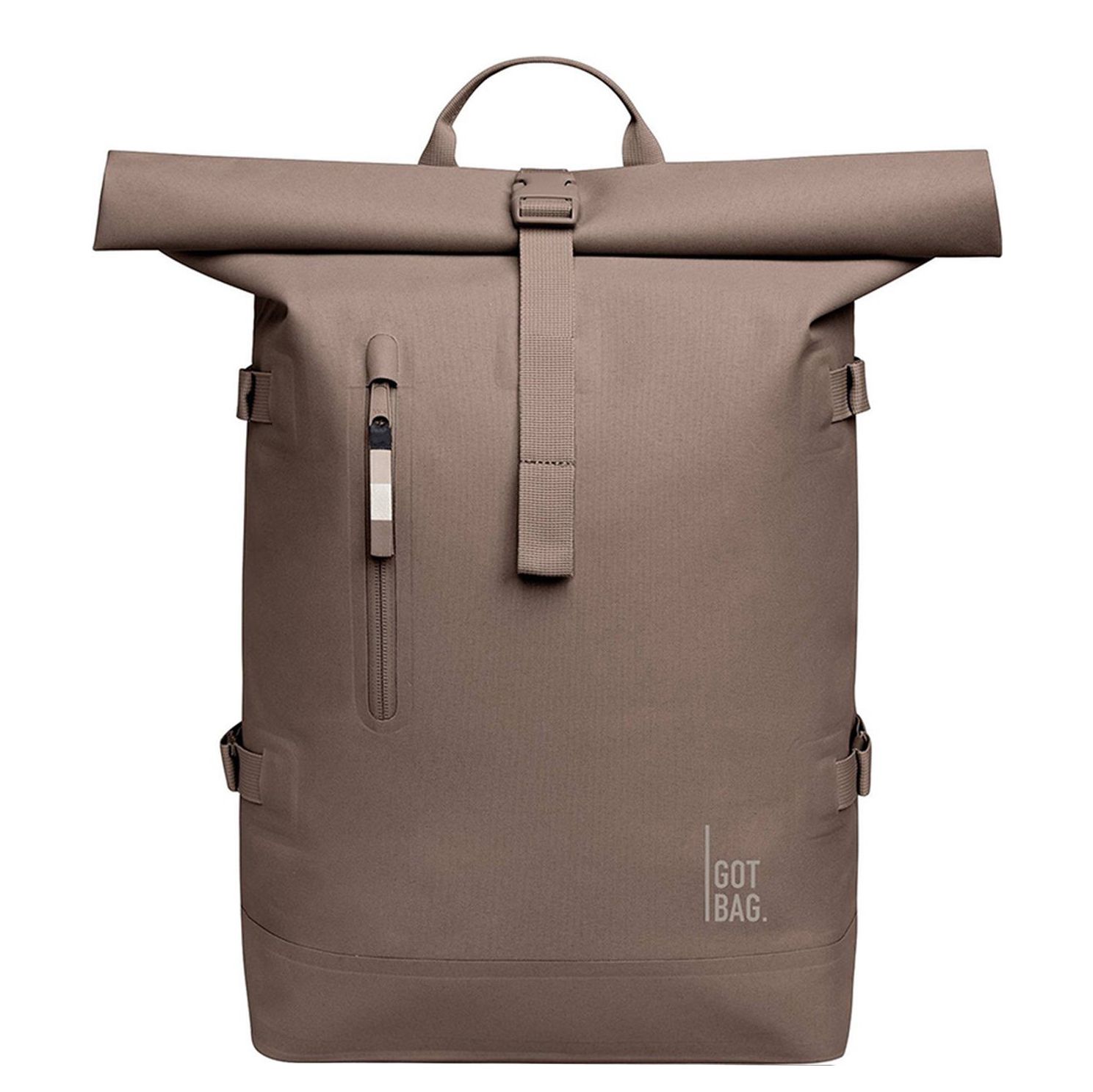 GOT BAG Rolltop 2.0 Laptop Rugzakken grijs en taupe
