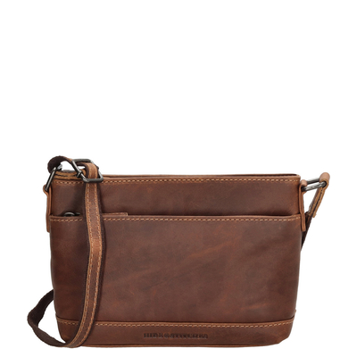 Hide & Stitches Japura Shoulderbag cognac