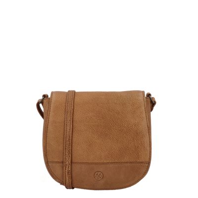 Hide & Stitches Idaho Crossbody Shoulderbag cognac