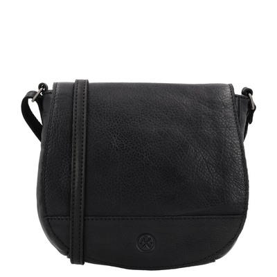 Hide & Stitches Idaho Crossbody Shoulderbag black