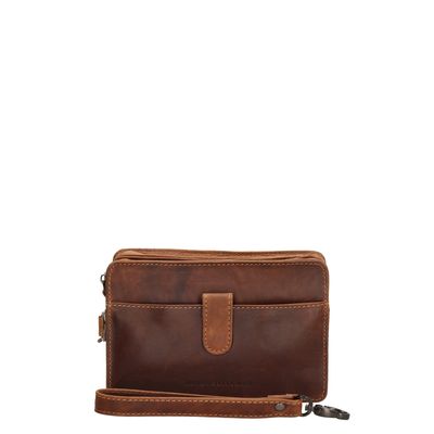 Hide & Stitches Japura Wristbag cognac