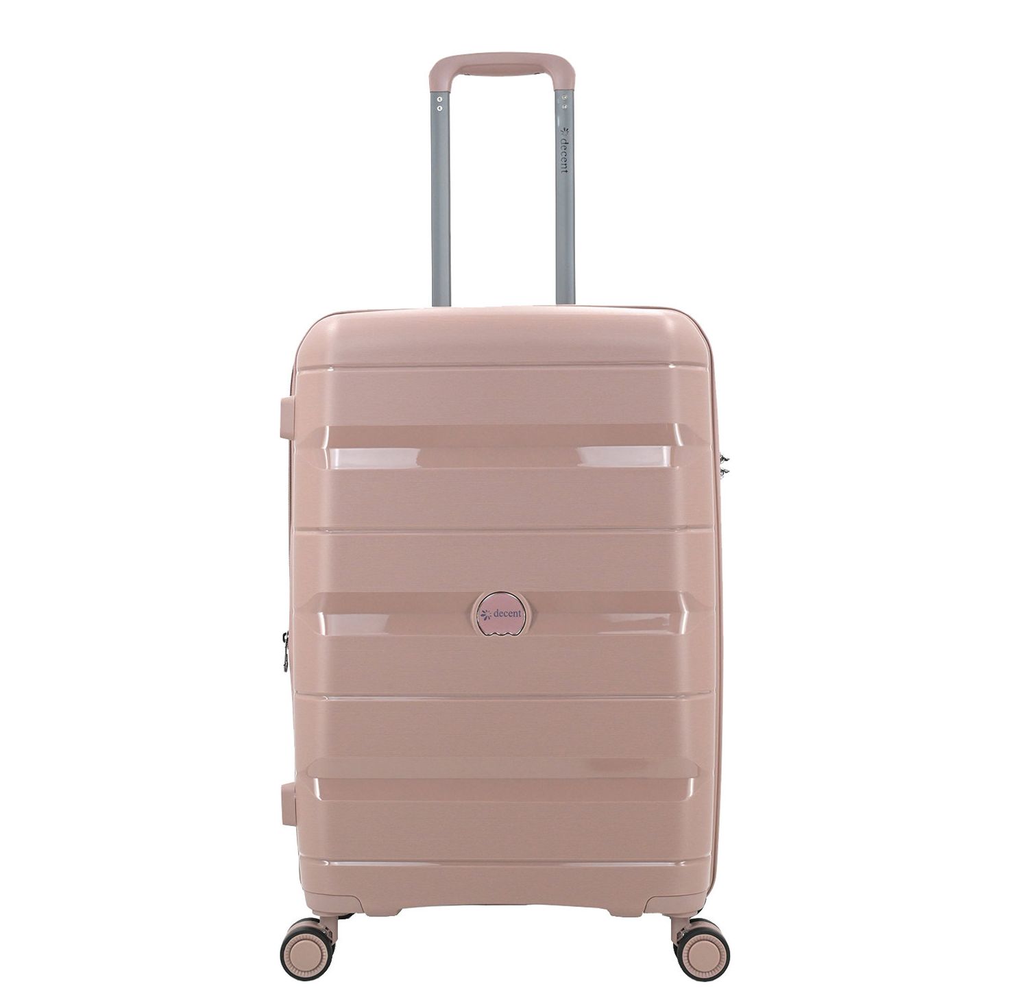 Decent Straight-Line Medium Trolley rose hardcase koffer lichtgewicht koffer