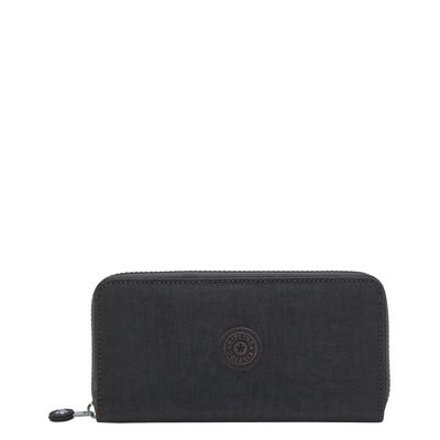 Kipling Money World Wallet black noir