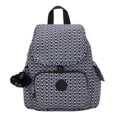 Kipling City Pack Mini Backpack signature print