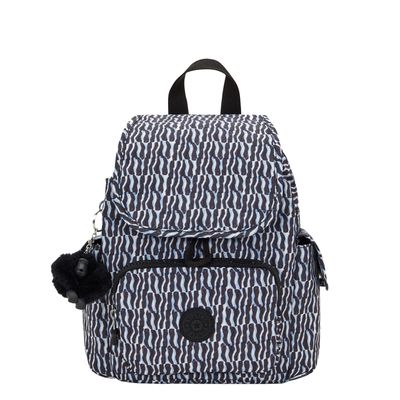 Kipling City Pack Mini Backpack holiday waves