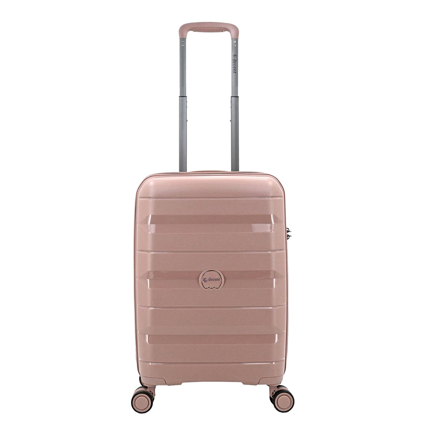 Decent Straight-Line Cabin Spinner rose hardcase koffer lichtgewicht koffer