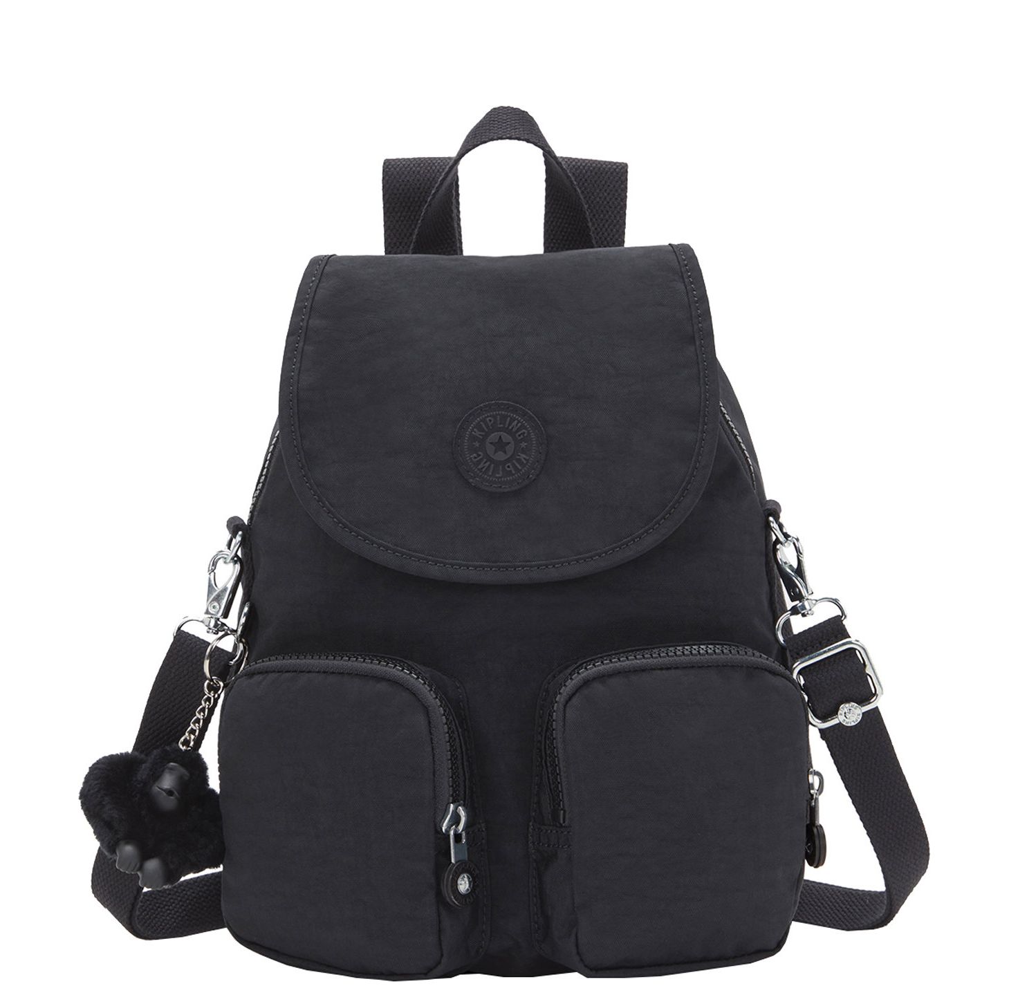 Kipling Firefly Up Rugzak black noir Damestas
