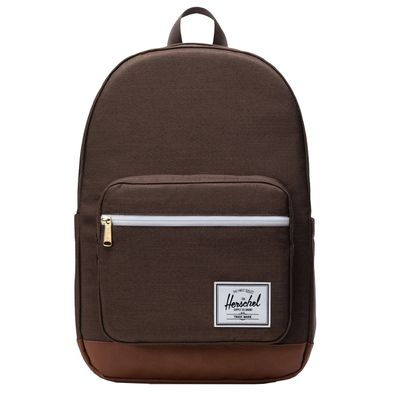 Herschel Supply Co. Pop Quiz Backpack chocolate brown crosshatch/tan
