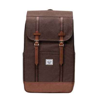 Herschel Supply Co. Retreat Backpack brown crosshatch/saddle brown