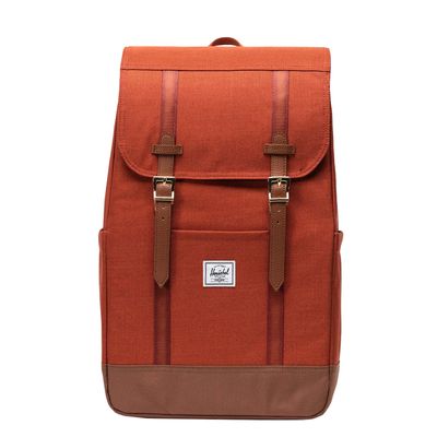 Herschel Supply Co. Retreat Backpack arabian spice crosshatch/saddle brown